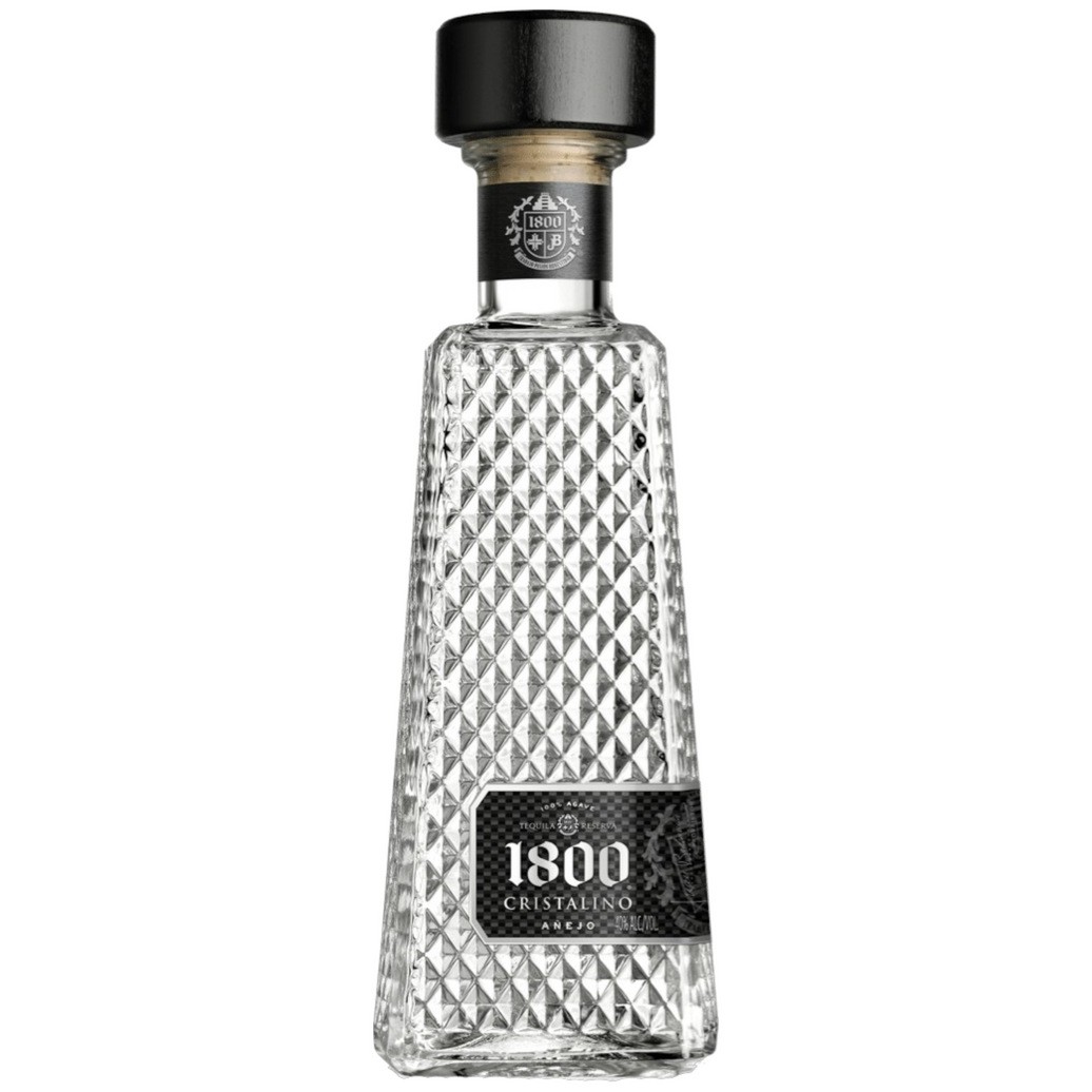 Bottle image of 1800 Cristalino Añejo Tequila, 750ml