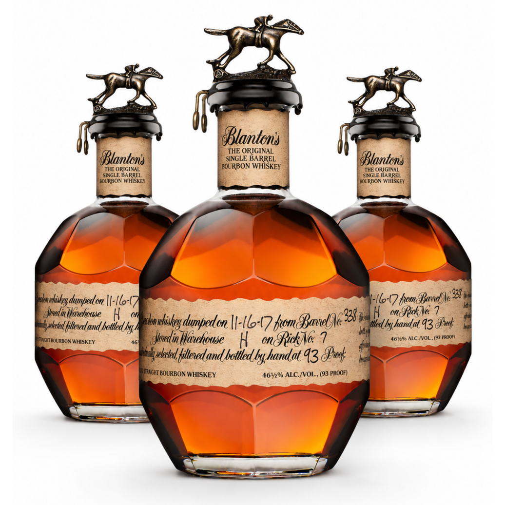 Buy Blanton’s Original Single Barrel 3 Pack at The Bottle Square