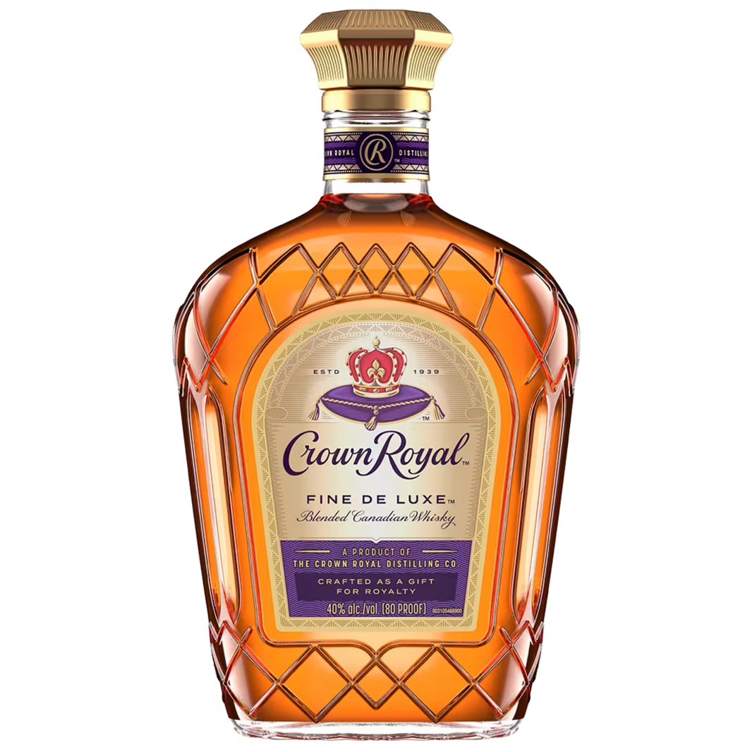 Bottle image of Crown Royal Fine De Luxe Blended Canadian Whisky, 750ml