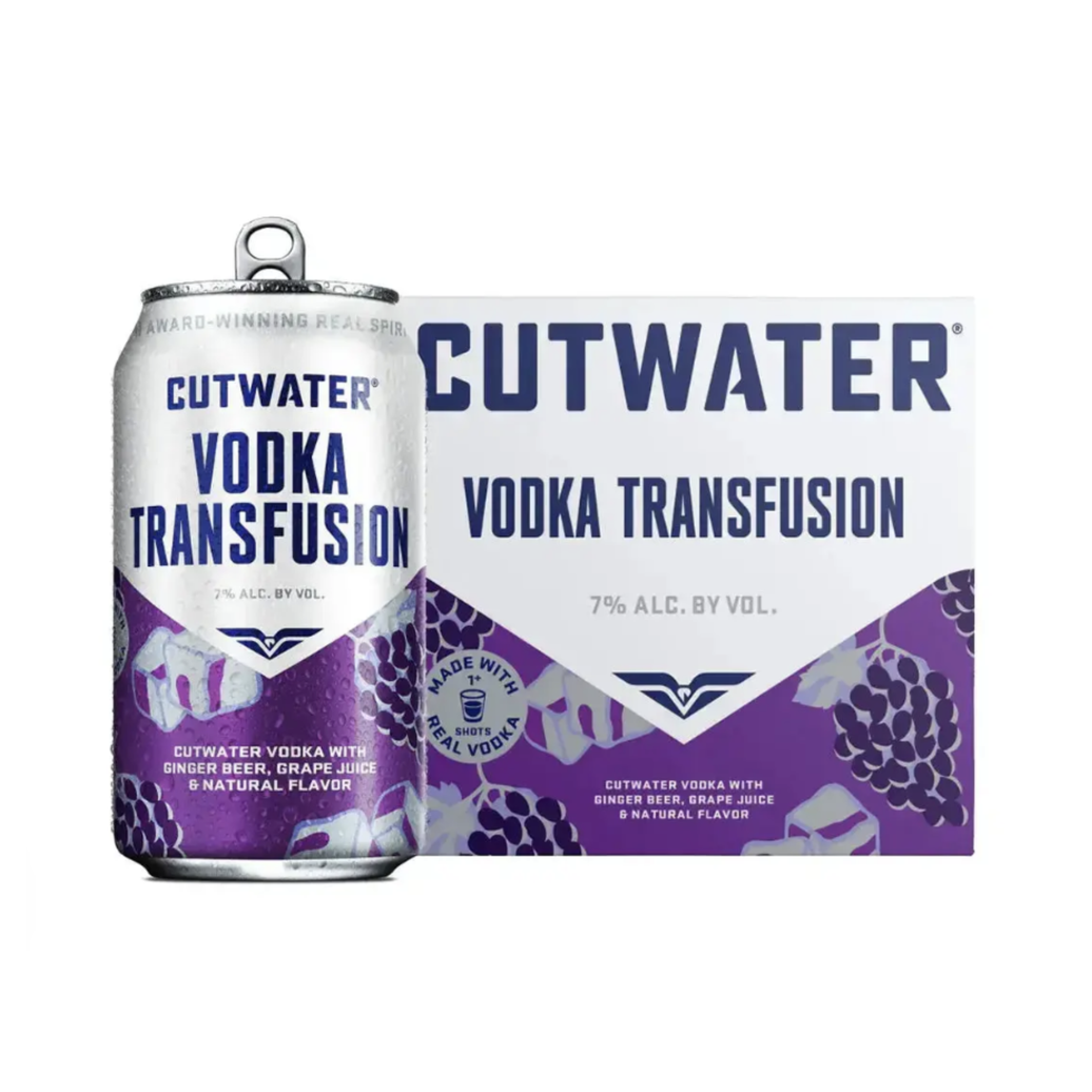 Buy Cutwater Vodka Transfusion Ready-to-Drink Cocktail at The Bottle Square