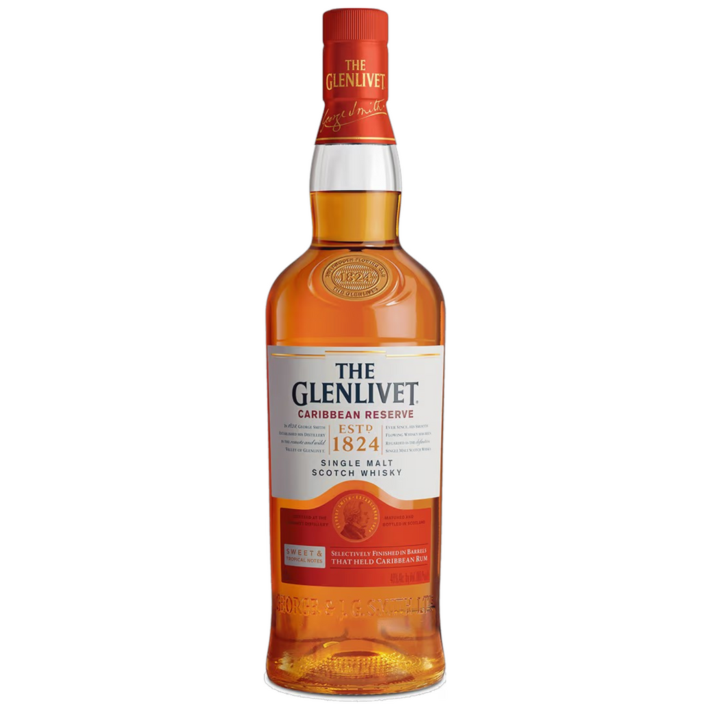 Buy The Glenlivet Caribbean Reserve Single Malt Scotch Whisky at The Bottle Square