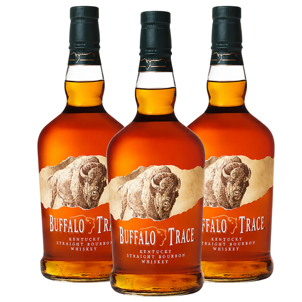 Bottle image of Buffalo Trace Kentucky Straight Bourbon Whiskey, 375ml 3 Pack