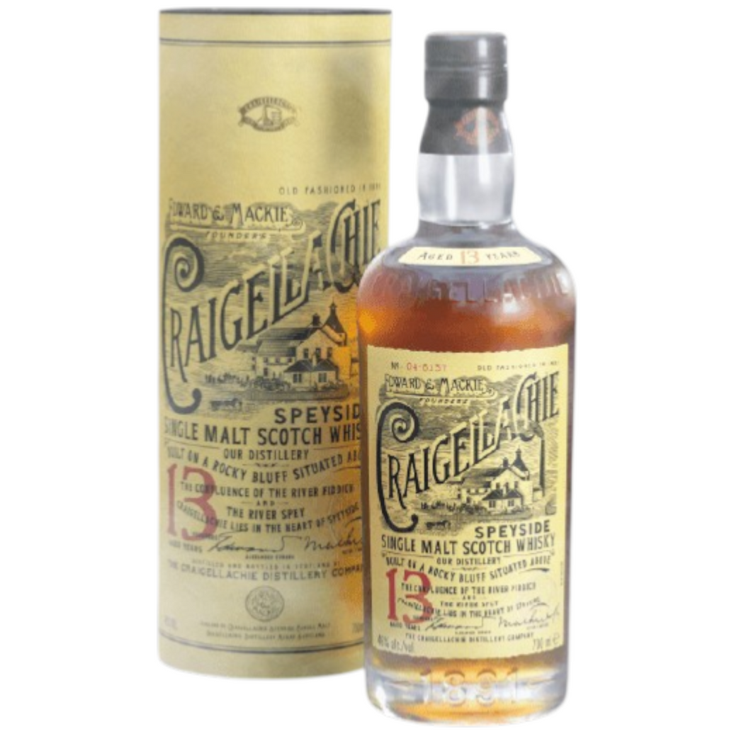 Bottle image of Craigellachie 13 Year Old Single Malt Scotch Whisky, 750ml