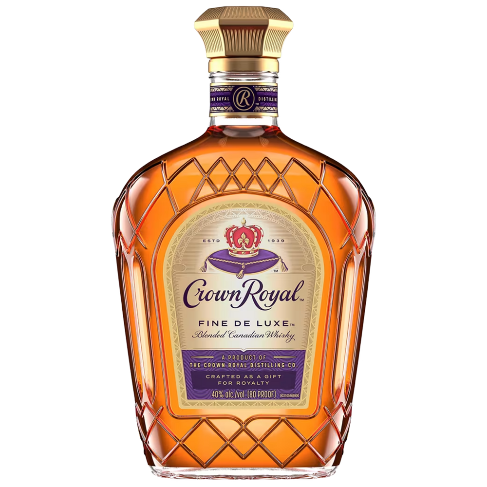Bottle image of Crown Royal Fine De Luxe Blended Canadian Whisky, 750ml