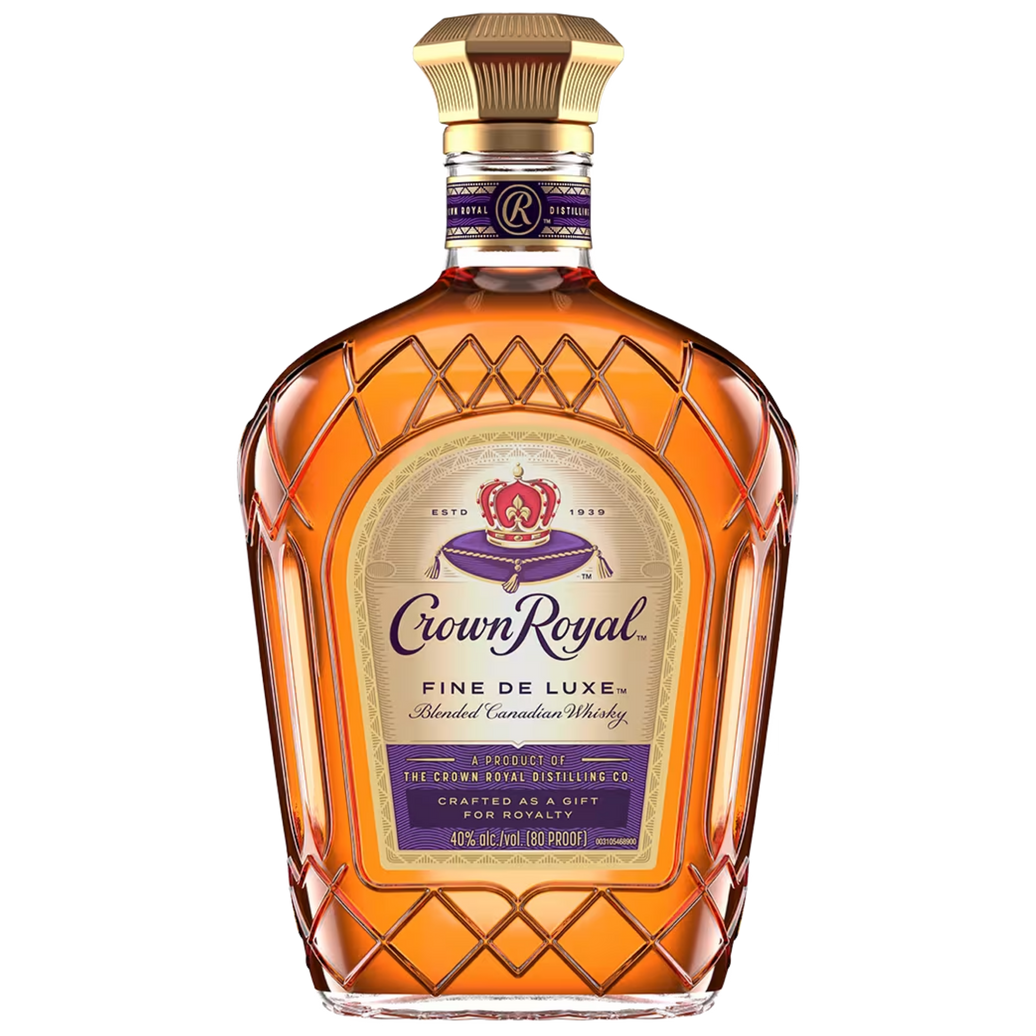 Bottle image of Crown Royal Fine De Luxe Blended Canadian Whisky, 750ml