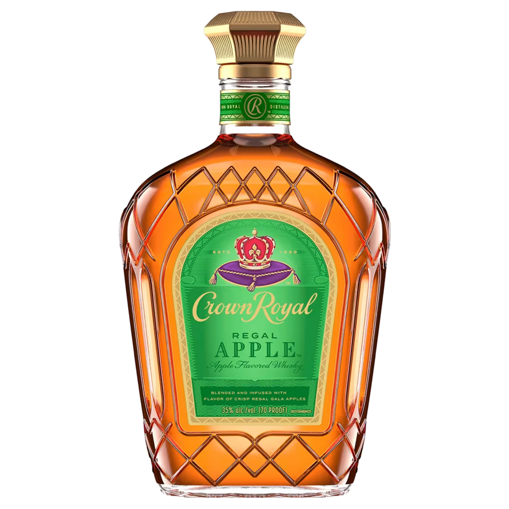 Bottle image of Crown Royal Regal Apple Flavored Canadian Whisky, 750ml
