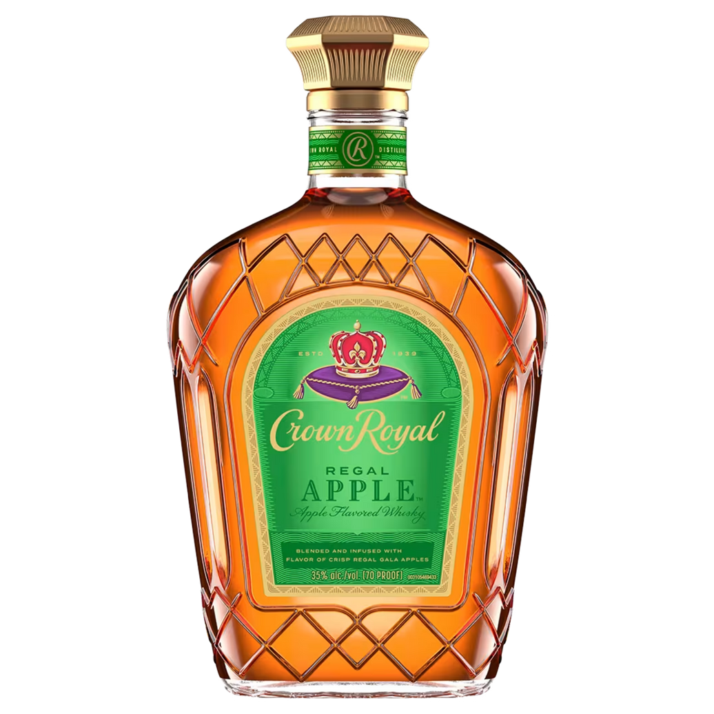 Bottle image of Crown Royal Regal Apple Flavored Canadian Whisky, 750ml
