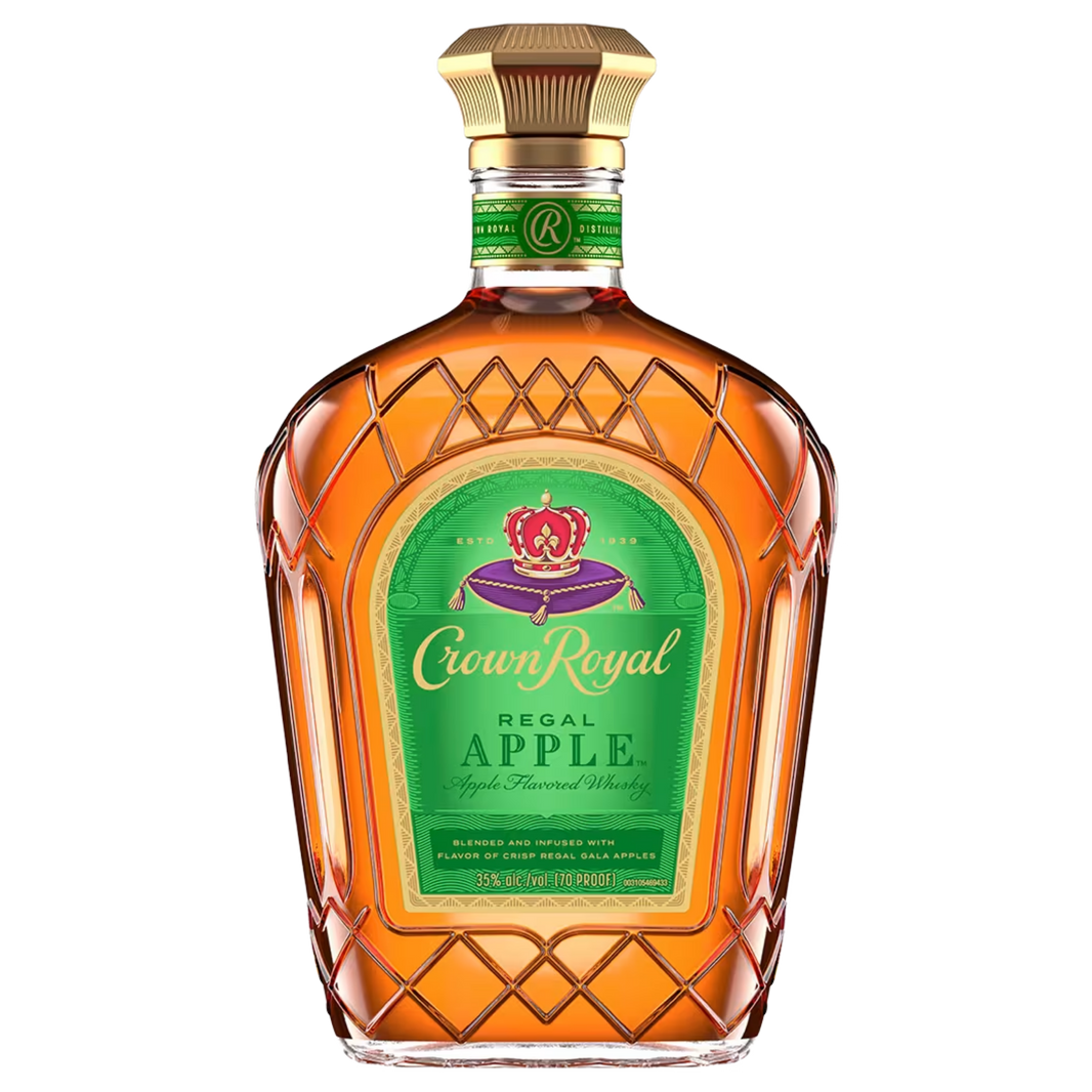 Bottle image of Crown Royal Regal Apple Flavored Canadian Whisky, 750ml