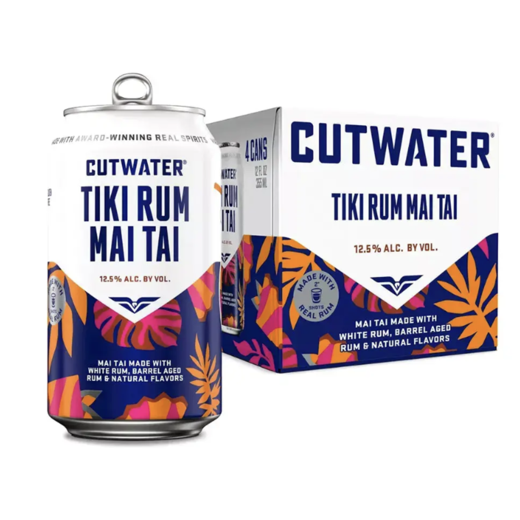 Buy Cutwater Tiki Rum Mai Tai Ready-to-Drink Cocktail at The Bottle Square