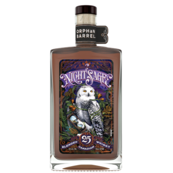 Bottle image of Orphan Barrel Night’s SAGE 25 Year Old Blended Canadian Whisky, 750ml