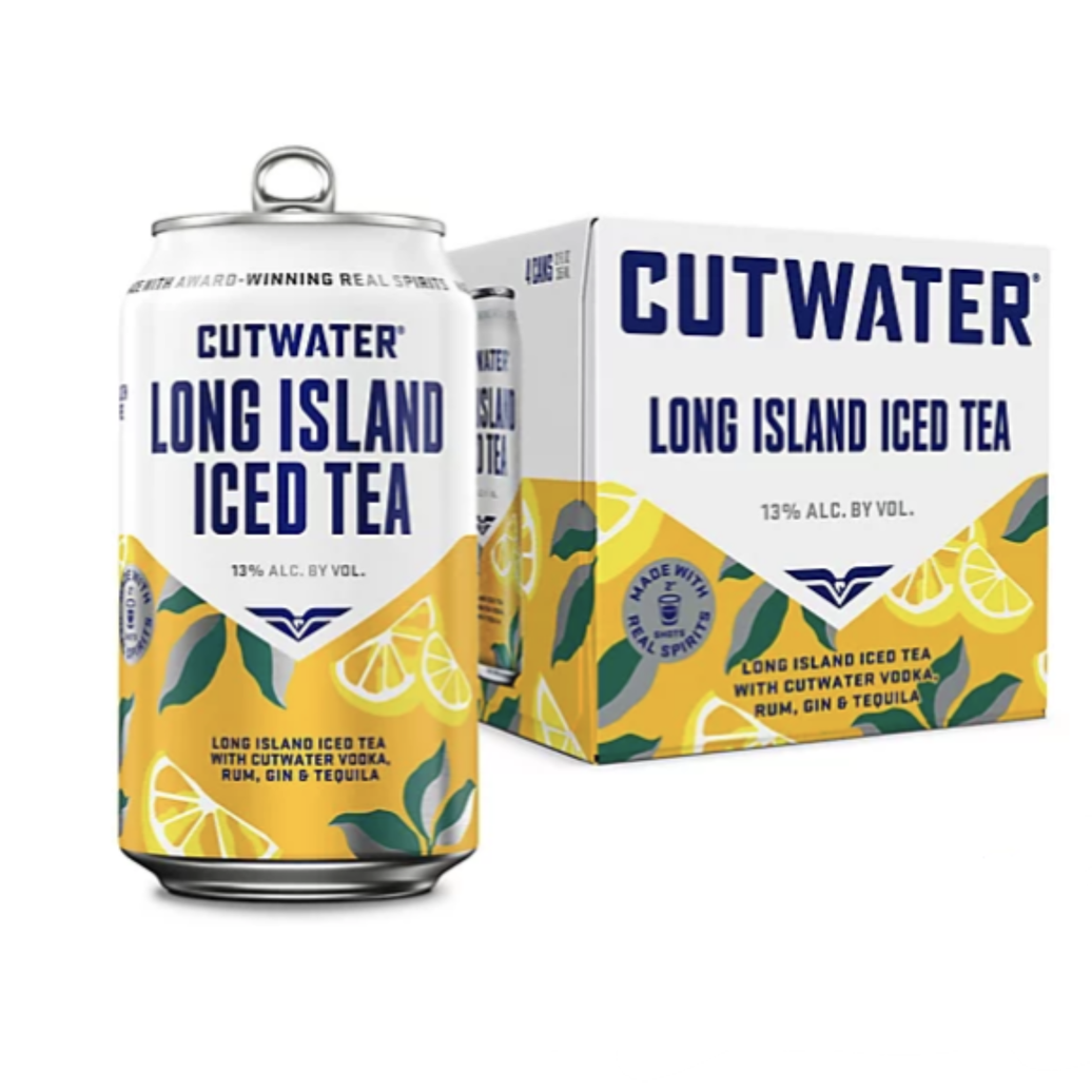 Cutwater Long Island Iced Tea 4 Pack - 12oz Cans