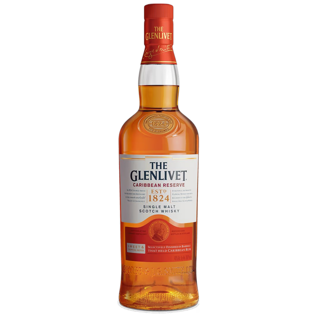 Buy The Glenlivet Caribbean Reserve Single Malt Scotch Whisky at The Bottle Square
