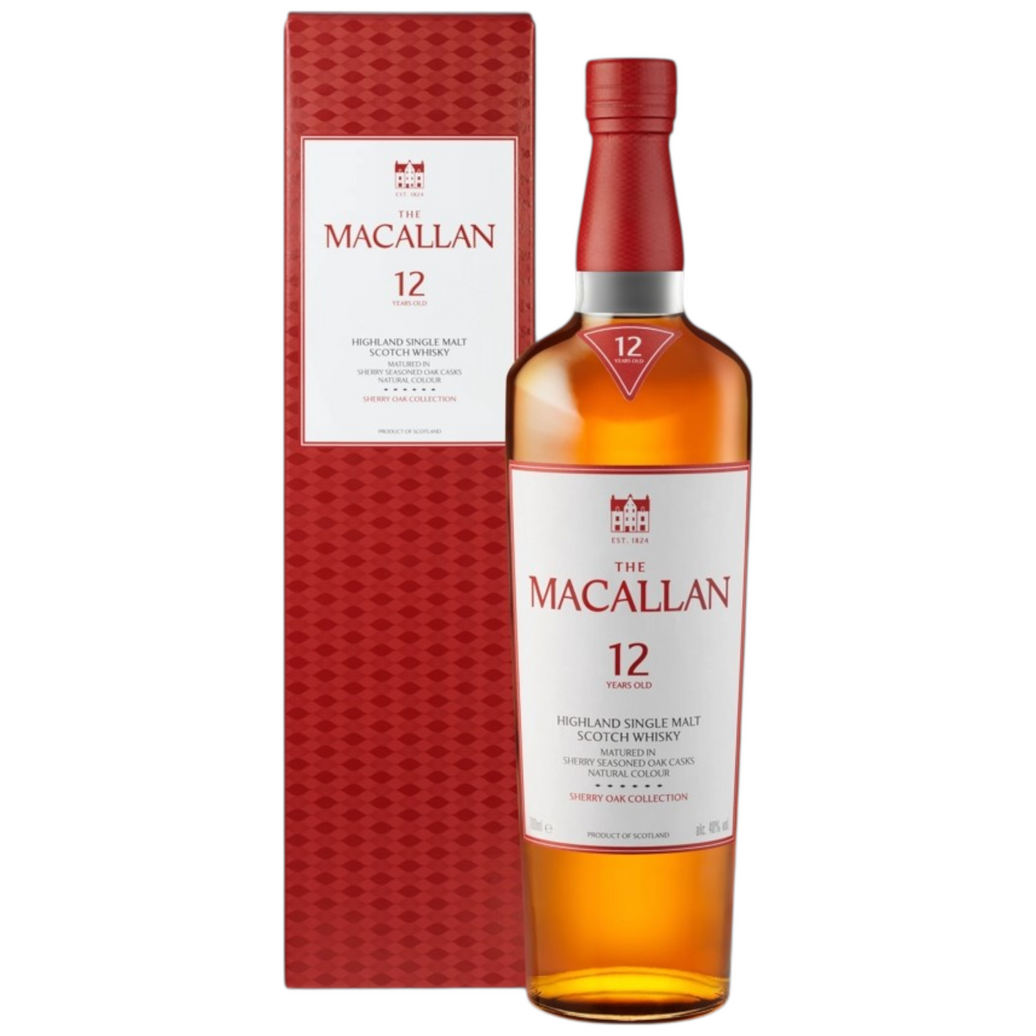 Bottle image of The Macallan Sherry Oak 12 Years Old Single Malt Scotch Whisky, 750ml
